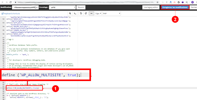 Wordpress multisite