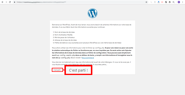 installer WordPress sur cPanel