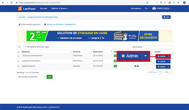 installer wordpress