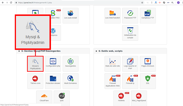installer wordpress