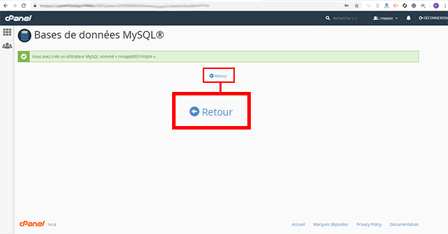 installer WordPress sur cPanel