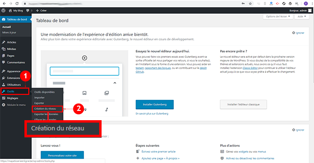 Wordpress multisite