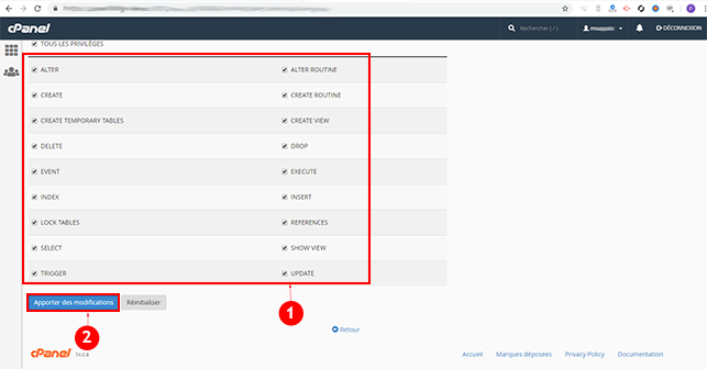 installer WordPress sur cPanel