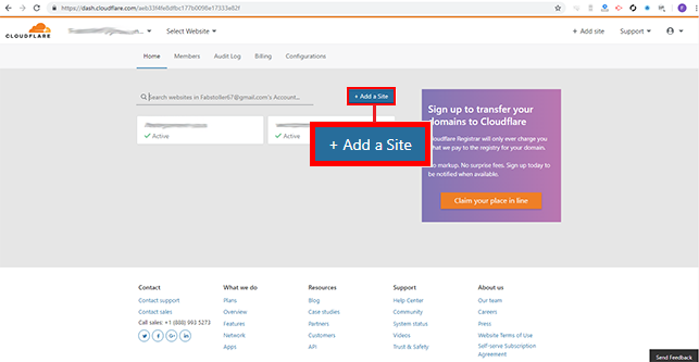 installer Cloudflare