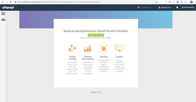 installer Cloudflare
