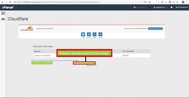 installer Cloudflare