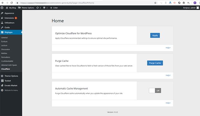 installer Cloudflare