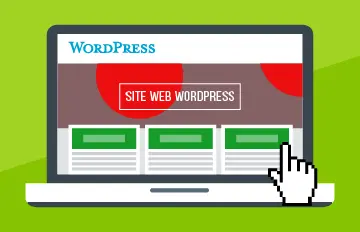 Un site web WordPress
