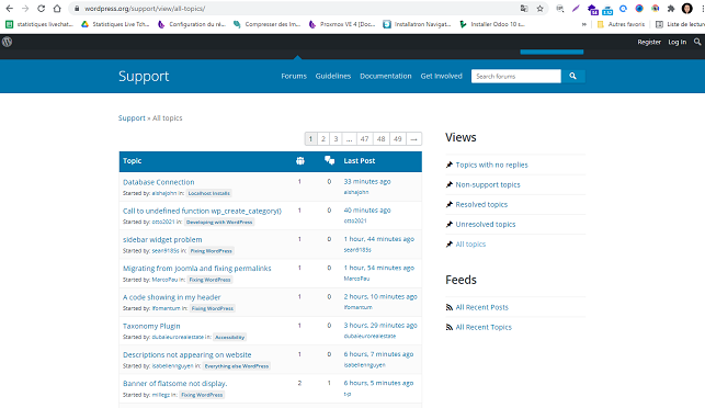 utiliser WordPress