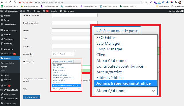 utiliser WordPress