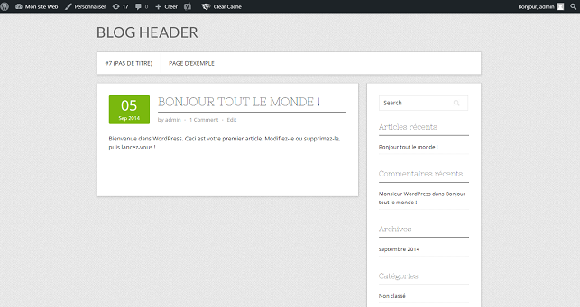 Widgets WordPress