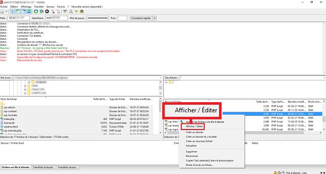 migrer un site WordPress