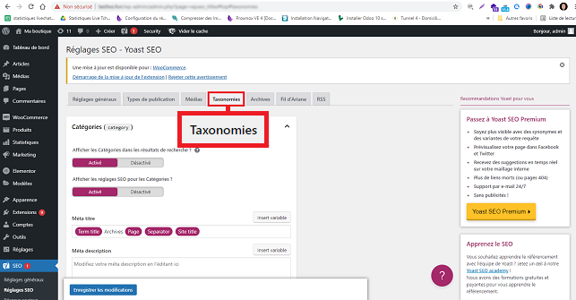 méta-description dans WordPress