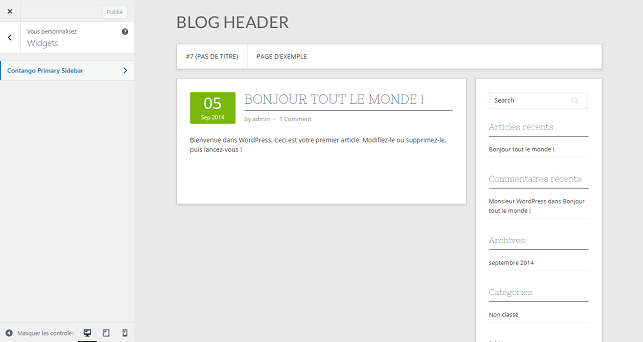 Widgets WordPress