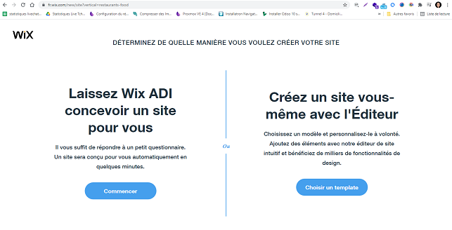 thèmes Wix