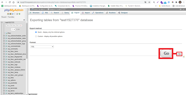 migrer un site WordPress