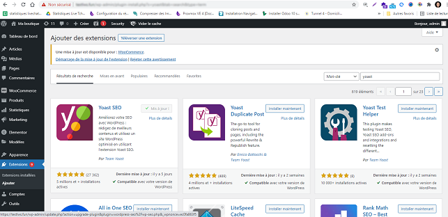 méta-descriptions WordPress Yoast SEO