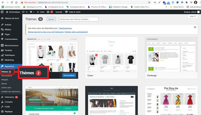 thèmes WordPress