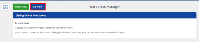 Wordpress Manager